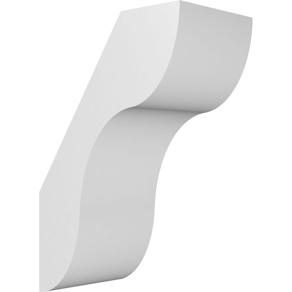 Ekena Millwork 5-in. W x 8-in. D x 12-in. H Carmel Architectural Grade PVC Knee Brace BRCP05X08X12CAR - main